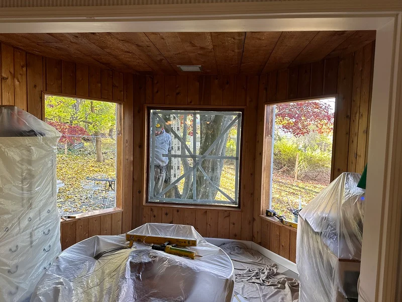 Protecting the home during window installation